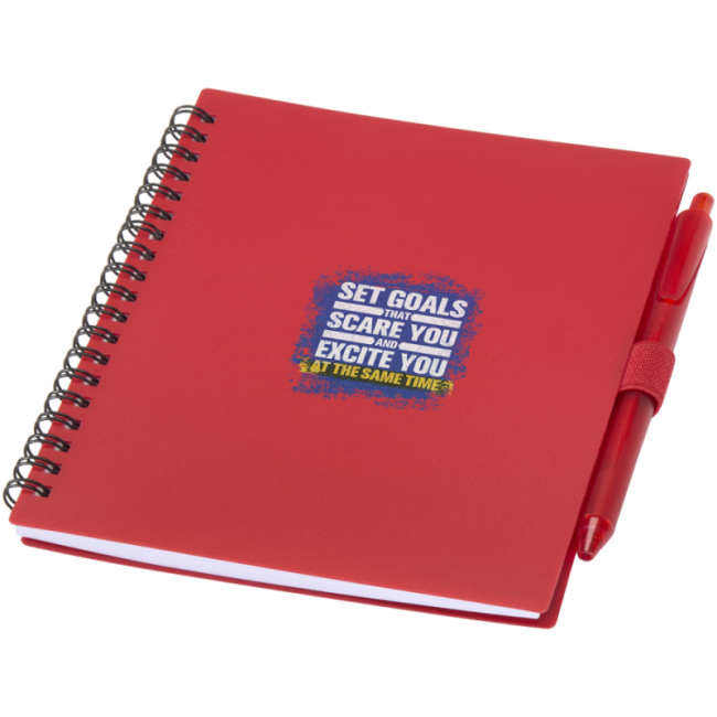 Carnet à spirales personnalisé avec stylo Niove 