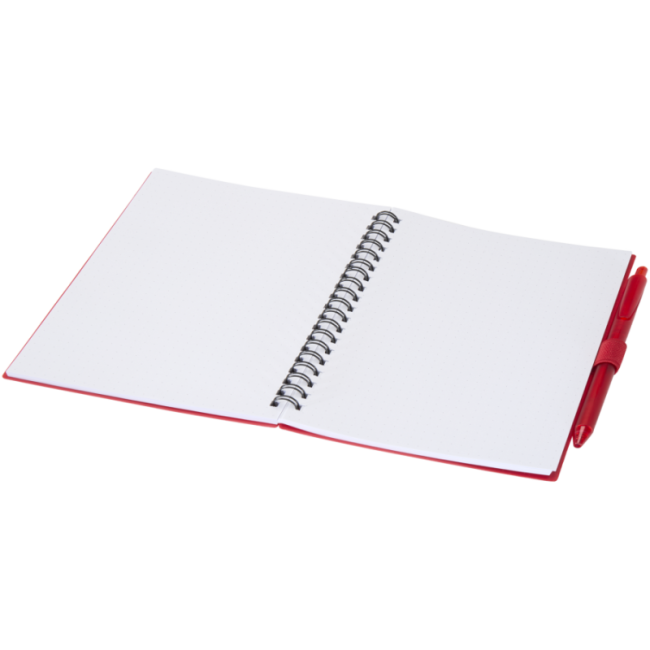 Carnet à spirales personnalisé avec stylo Niove 