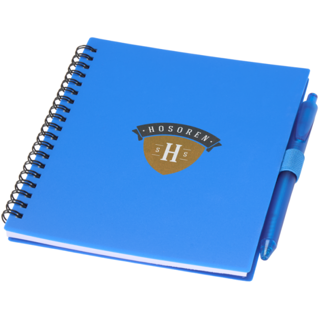 Carnet à spirales personnalisé avec stylo Niove 