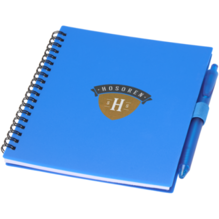 Carnet à spirales personnalisé avec stylo Niove 