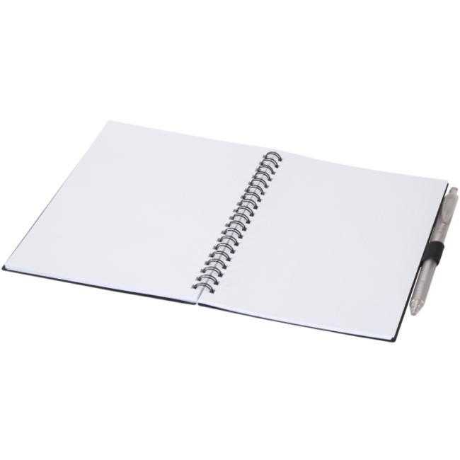 Carnet à spirales personnalisé avec stylo Niove 