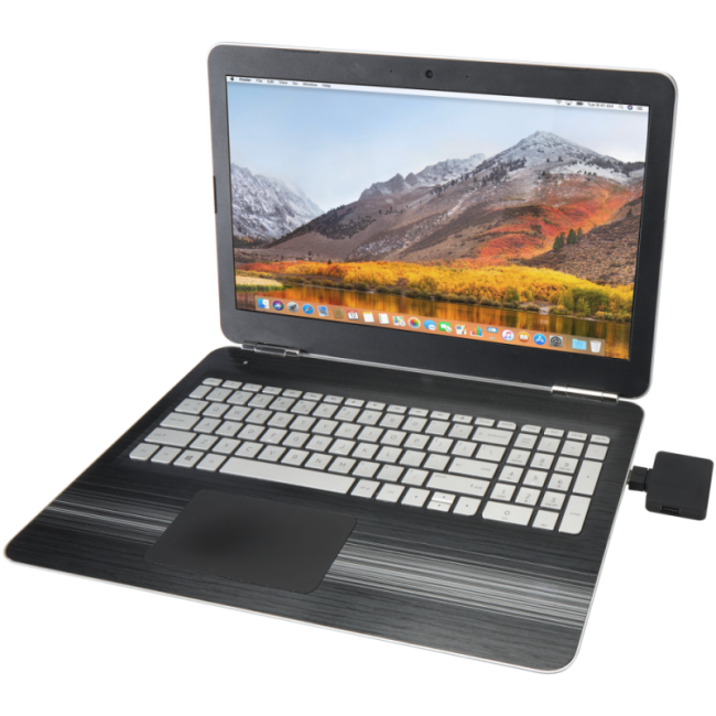 Hub USB personnalisé en plastique recyclé Gaia 