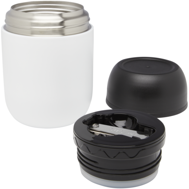 Boîte repas isotherme avec cuillère pliable Supo 480 ml 