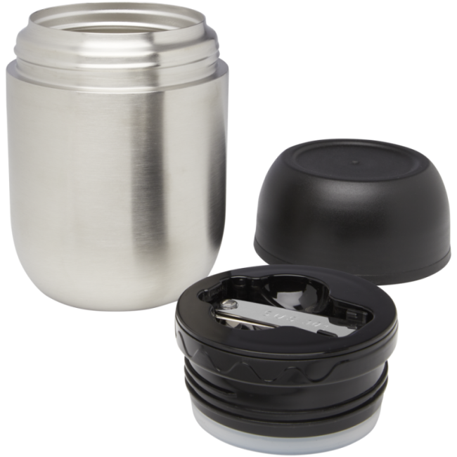 Boîte repas isotherme avec cuillère pliable Supo 480 ml 