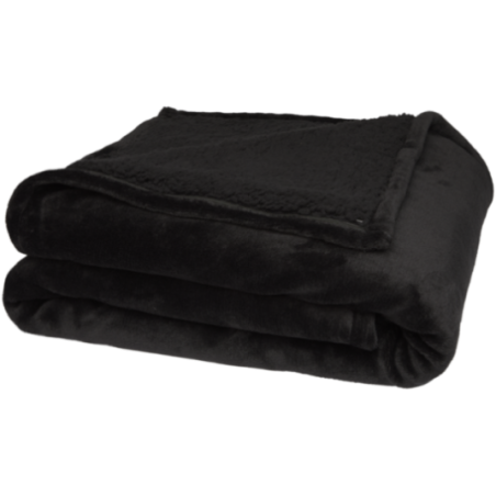 Plaid personnalisé en sherpa Ashen 