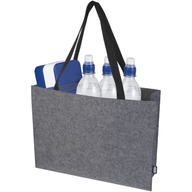 Sac shopping personnalisé à soufflets Felta 