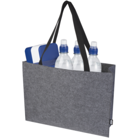Sac shopping personnalisé à soufflets Felta 