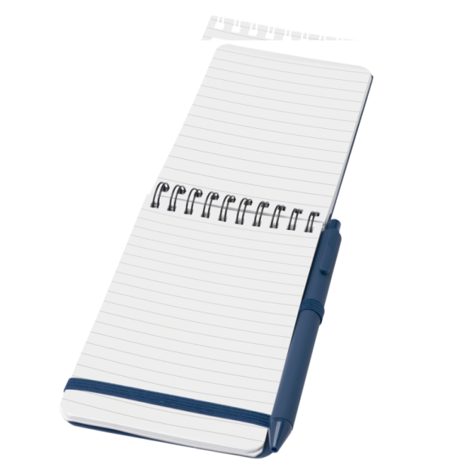 Carnet à spirales A6 avec stylo Thalaasa 