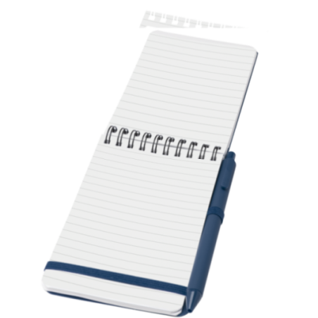 Carnet à spirales A6 avec stylo Thalaasa 