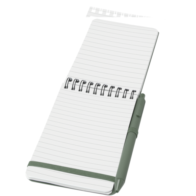 Carnet à spirales A6 avec stylo Thalaasa 