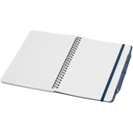 Carnet à spirales publicitaire A5 avec stylo Thalaasa 