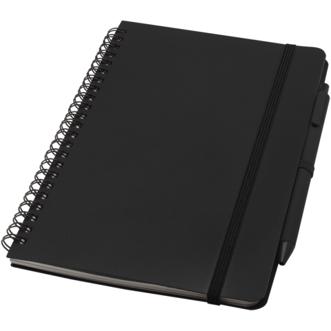 Carnet à spirales publicitaire A5 avec stylo Thalaasa 