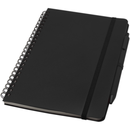 Carnet à spirales publicitaire A5 avec stylo Thalaasa 