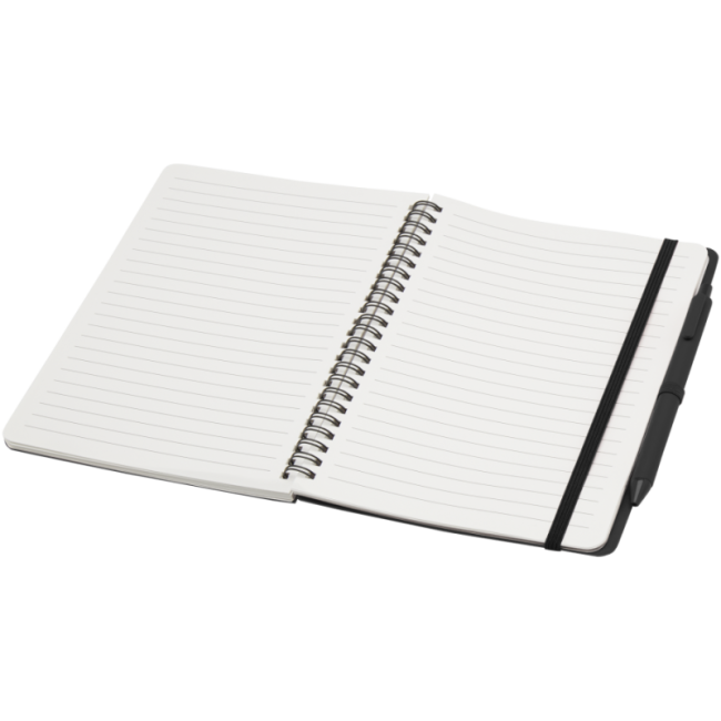 Carnet à spirales publicitaire A5 avec stylo Thalaasa 