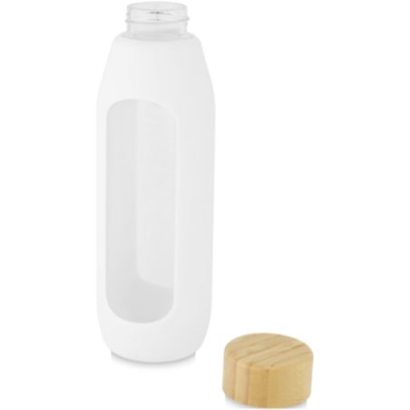 Gourde publicitaire en verre borosilicate Tidan 600 ml 