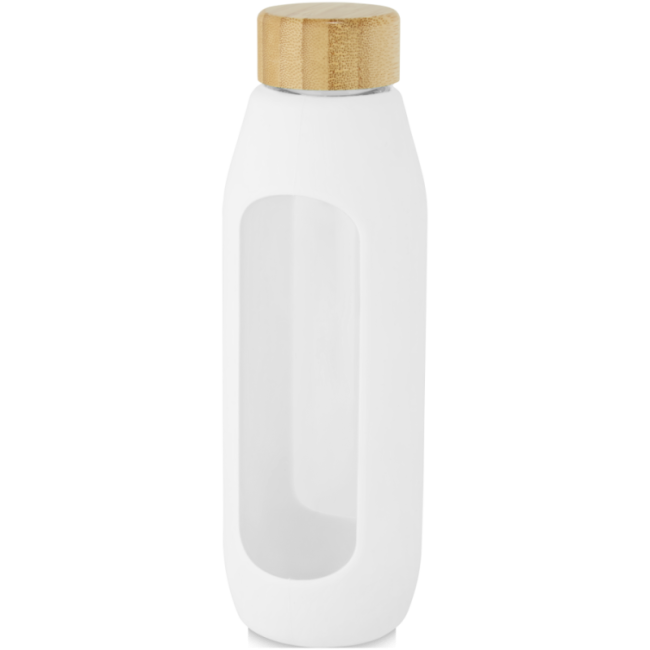 Gourde publicitaire en verre borosilicate Tidan 600 ml 