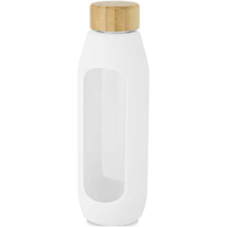 Gourde publicitaire en verre borosilicate Tidan 600 ml 