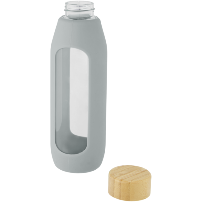 Gourde publicitaire en verre borosilicate Tidan 600 ml 