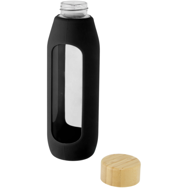 Gourde publicitaire en verre borosilicate Tidan 600 ml 