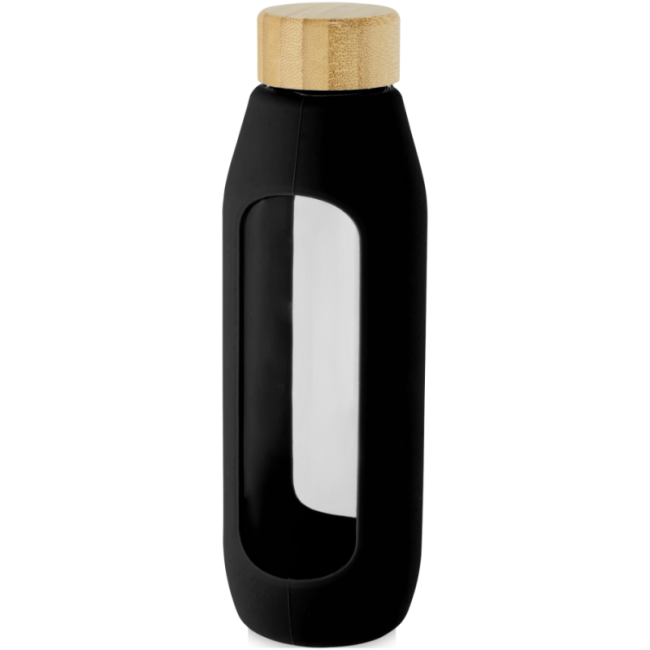 Gourde publicitaire en verre borosilicate Tidan 600 ml 