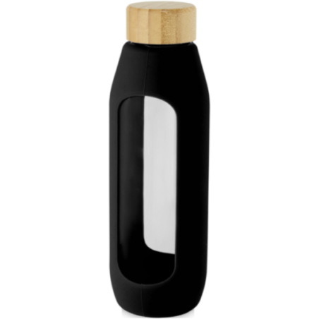 Gourde publicitaire en verre borosilicate Tidan 600 ml 