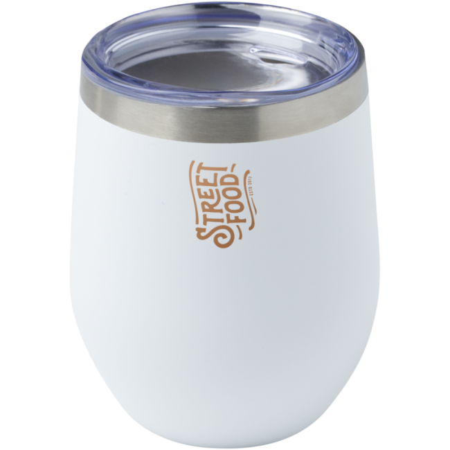 Gobelet isotherme en inox recyclé Corzo 350 ml 
