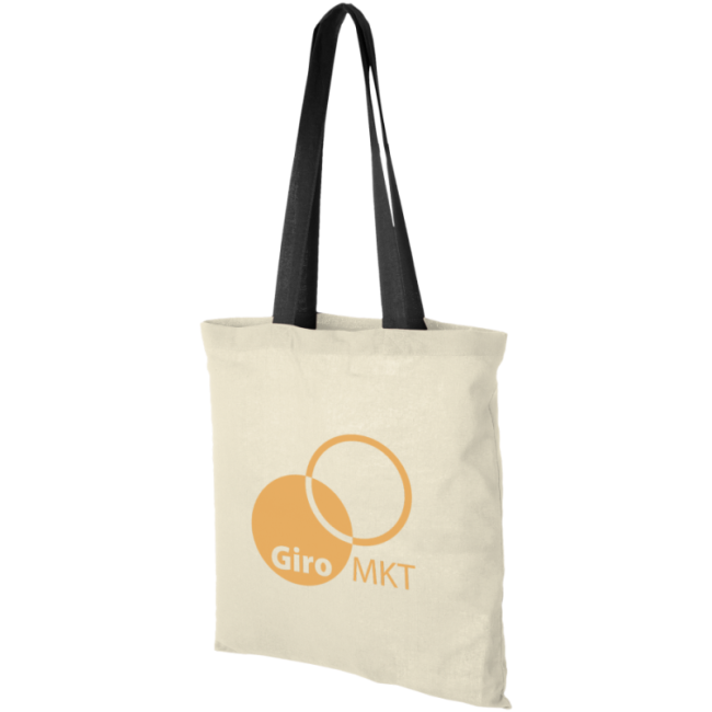 Tote bag personnalisé avec anses colorées Nevada 