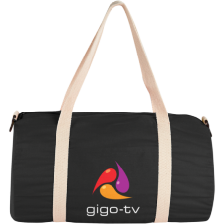 Sac polochon personnalisé en coton Cochichuate 