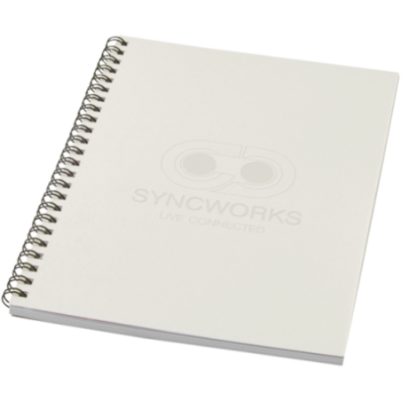 Carnet à spirales personnalisé A5 Desk-Mate® 