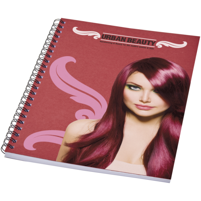 Carnet à spirales personnalisé A5 Desk-Mate® 