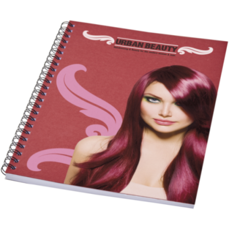 Carnet à spirales personnalisé A5 Desk-Mate® 