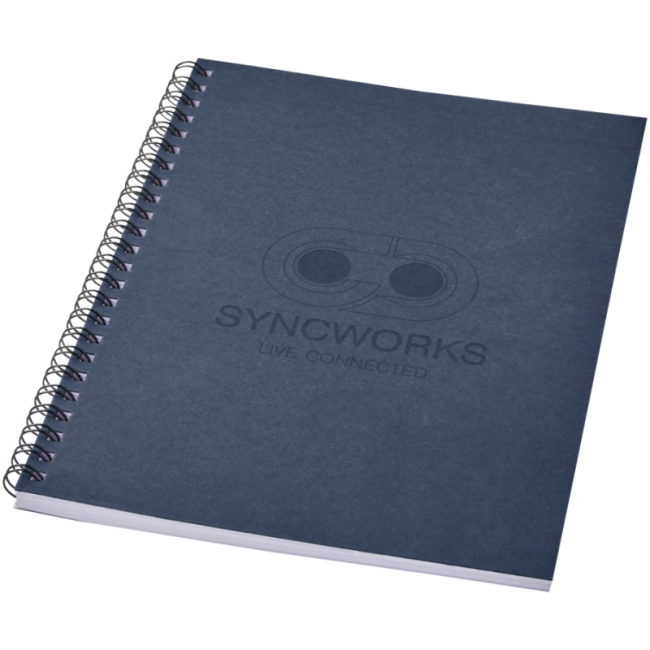 Carnet à spirales personnalisé A5 Desk-Mate® 