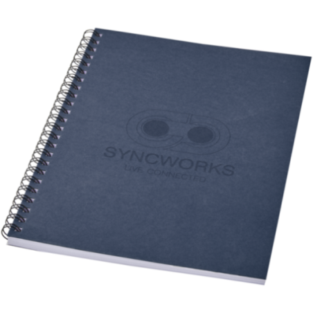 Carnet à spirales personnalisé A5 Desk-Mate® 