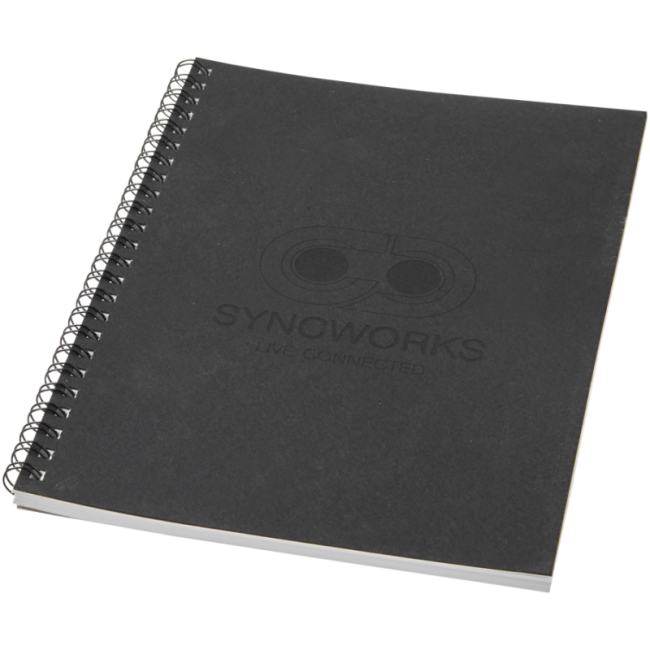 Carnet à spirales personnalisé A5 Desk-Mate® 