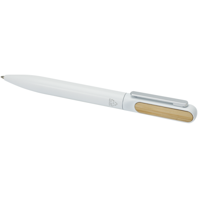 Stylo bille personnalisé en aluminium recyclé Blanca 