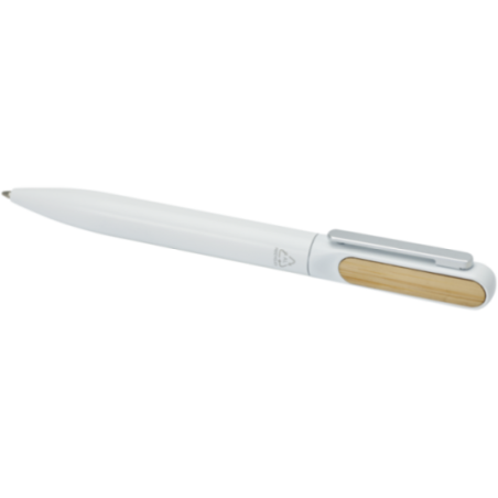 Stylo bille personnalisé en aluminium recyclé Blanca 