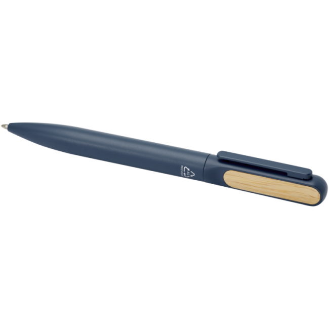 Stylo bille personnalisé en aluminium recyclé Blanca 