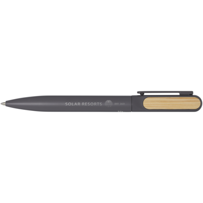 Stylo bille personnalisé en aluminium recyclé Blanca 
