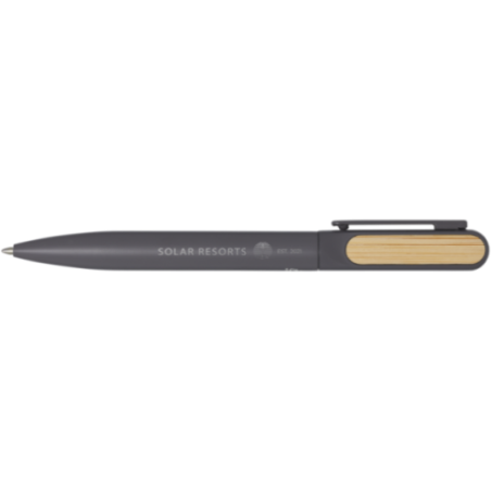 Stylo bille personnalisé en aluminium recyclé Blanca 