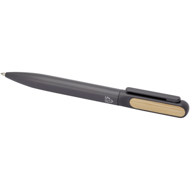Stylo bille personnalisé en aluminium recyclé Blanca 