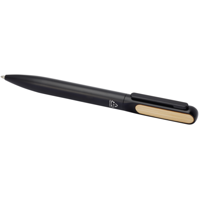 Stylo bille personnalisé en aluminium recyclé Blanca 