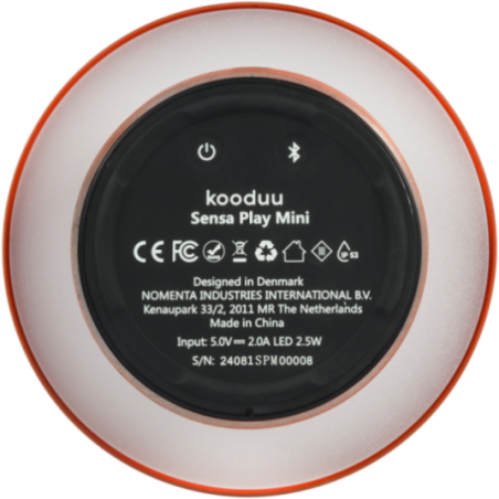 Lampe enceinte portable Kooduu Sensa Play Mini 