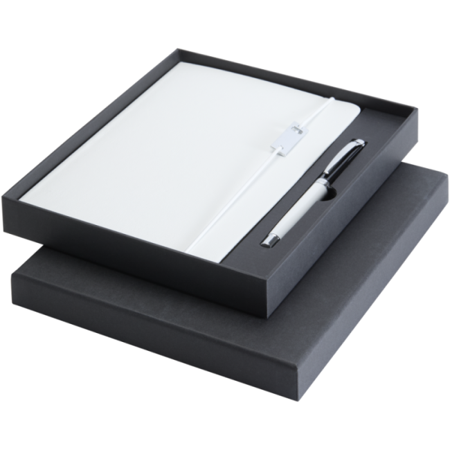 Coffret cadeau carnet A5 et stylo roller Legato Elegance 