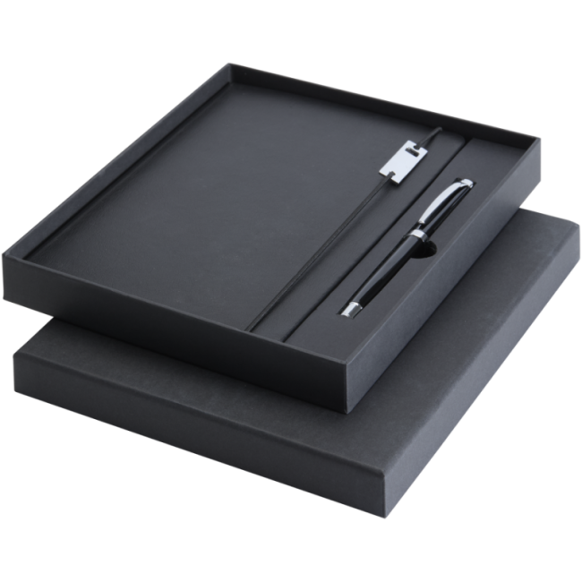 Coffret cadeau carnet A5 et stylo roller Legato Elegance 