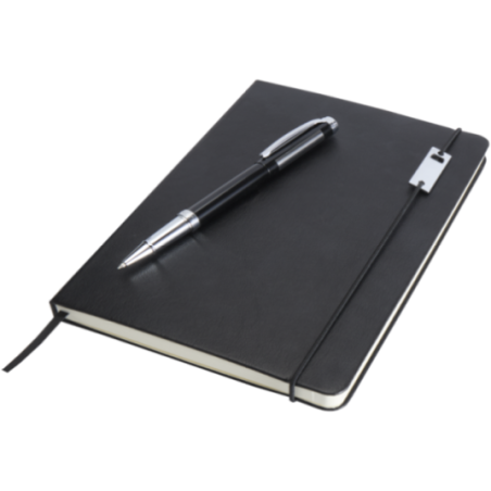 Coffret cadeau carnet A5 et stylo roller Legato Elegance 