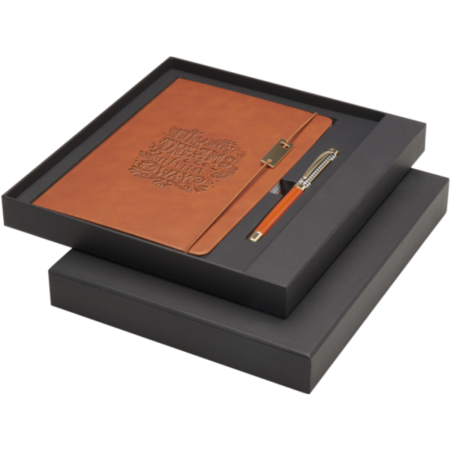 Coffret cadeau carnet et stylo roller Legato 