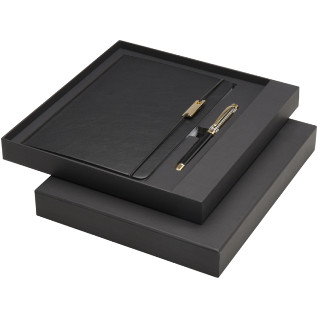 Coffret cadeau carnet et stylo roller Legato 