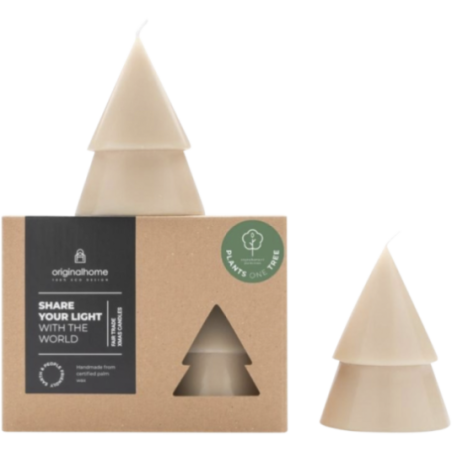 Boîte de 2 bougies de Noël format moyen Originalhome 