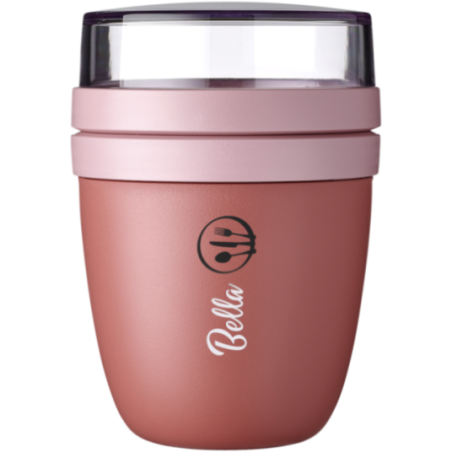 Pot à déjeuner personnalisé Mepal Ellipse 500+200 ml 