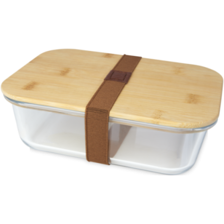Lunch box personnalisée en verre Roby 1L 